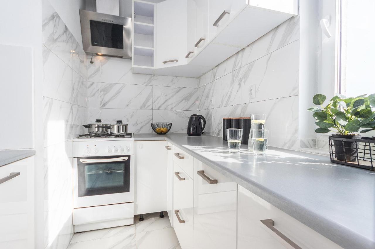 Glow Apartments, Apartament Kolobrzeska Gdańsk Buitenkant foto
